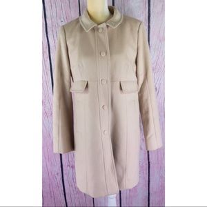 Club Monaco Beige Wool/Cashmere Coat